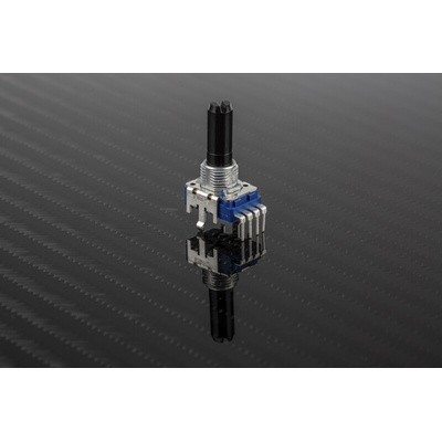 Alps Alpine 50kΩ Rotary Carbon Film Potentiometer, Panel Mount (Through Hole), RK11K1140A63
