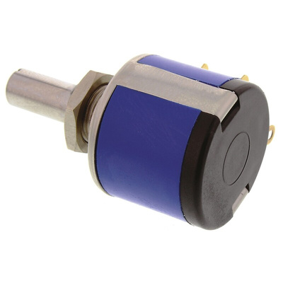 Vishay 20kΩ Rotary Potentiometer 10-Turns 1-Gang Panel Mount, 534B1203JL
