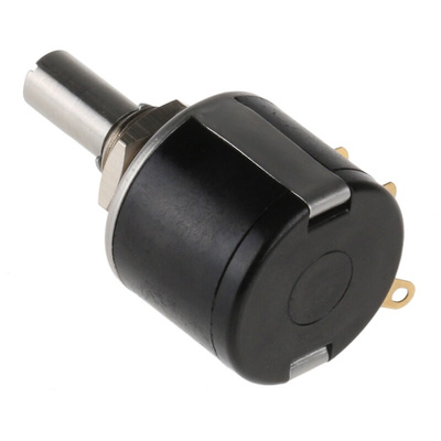 Vishay 50kΩ Rotary Potentiometer 10-Turns 1-Gang Panel Mount, 534B1503JL