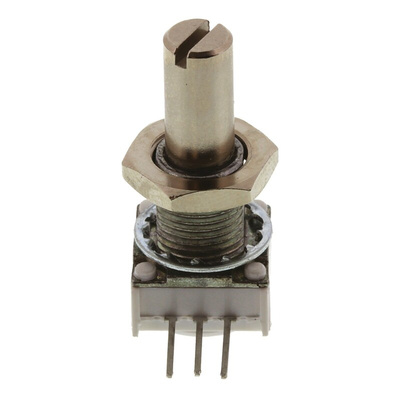 Vishay 2.5kΩ Rotary Potentiometer 1-Gang, Panel Mount (Through Hole), 14910F0GJSX10252KA