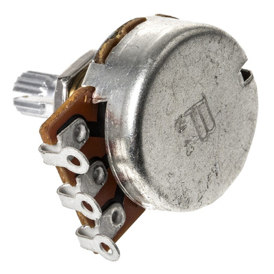Bourns 500kΩ Rotary Potentiometer 1-Gang Panel Mount, PDB241-GTR01-504A2