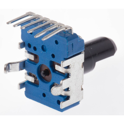 Bourns 50kΩ Rotary Potentiometer 2-Gang Through Hole, PTV112-4420A-B503