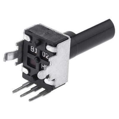 Bourns 1kΩ Rotary Potentiometer 1-Gang Panel Mount, PTV09A-4225F-B102
