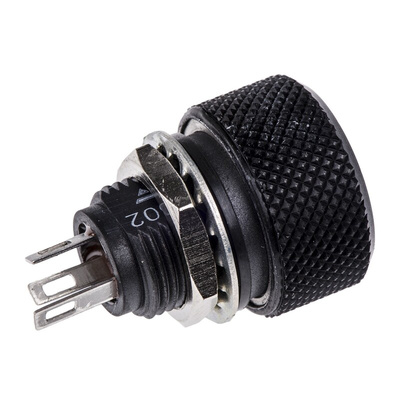 Vishay 10kΩ Rotary Potentiometer 1-Gang Panel Mount, P16NM103MAB15