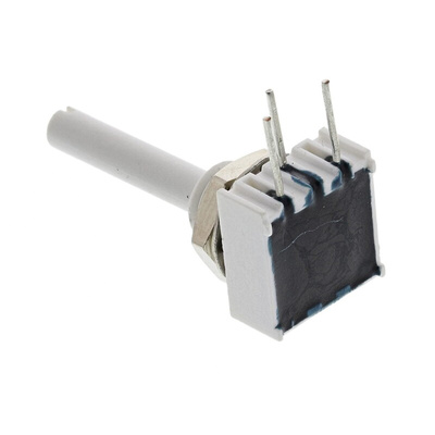Vishay 100Ω Rotary Potentiometer 1-Gang Panel Mount, P10XXAI101KB30