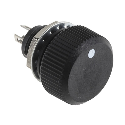Vishay 10kΩ Rotary Potentiometer 1-Gang Panel Mount, P16NP103MAB15