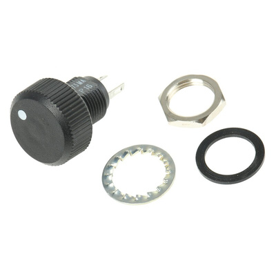 Vishay 47kΩ Rotary Potentiometer 1-Gang Panel Mount, P16NP473MAB15