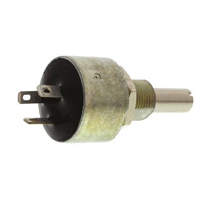 Vishay 100Ω Rotary Potentiometer 1-Gang Panel Mount, PE30L0FL101KAB