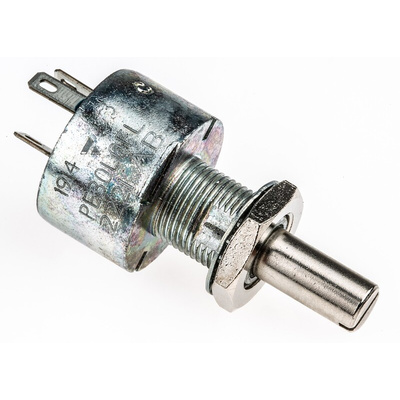 Vishay 2.2kΩ Rotary Potentiometer 1-Gang Panel Mount, PE30L0FL222KAB