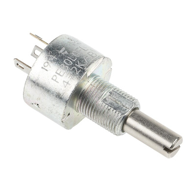 Vishay 4.7kΩ Rotary Potentiometer 1-Gang Panel Mount, PE30L0FL472KAB