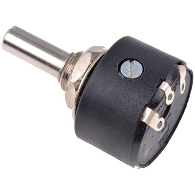 RS PRO 2.5kΩ Rotary Potentiometer 1-Gang Panel Mount