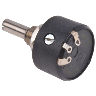 RS PRO 2.5kΩ Rotary Potentiometer 1-Gang Panel Mount