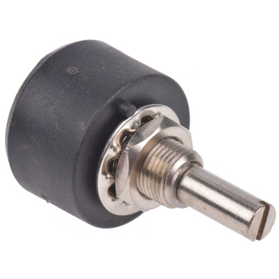 RS PRO 2.5kΩ Rotary Potentiometer 1-Gang Panel Mount