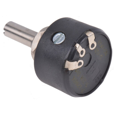 RS PRO 25kΩ Rotary Potentiometer 1-Gang Panel Mount