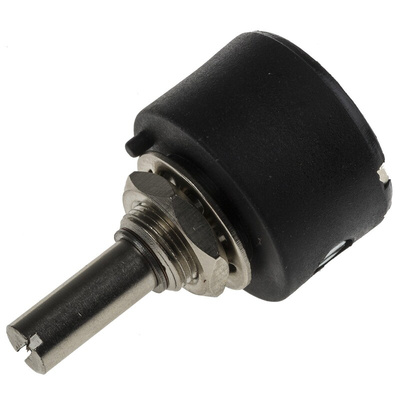 RS PRO 25Ω Rotary Potentiometer 1-Gang Panel Mount