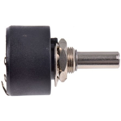 RS PRO 25Ω Rotary Potentiometer 1-Gang Panel Mount
