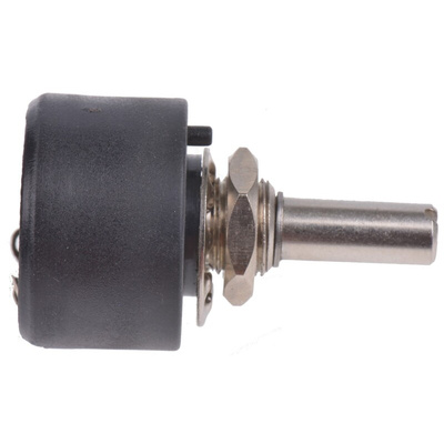 RS PRO 10Ω Rotary Potentiometer 1-Gang Panel Mount
