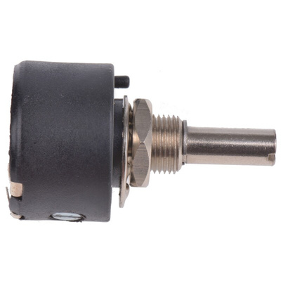 RS PRO 25Ω Rotary Potentiometer 1-Gang Panel Mount