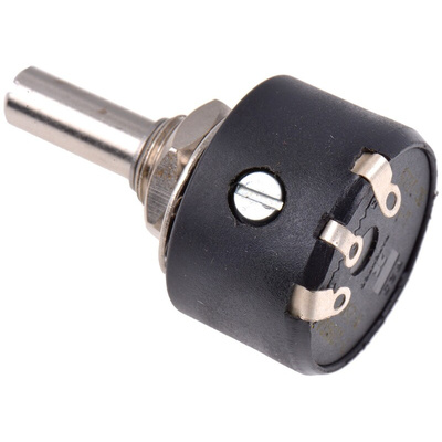 RS PRO 250Ω Rotary Potentiometer 1-Gang Panel Mount