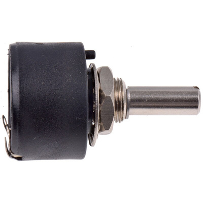 RS PRO 250Ω Rotary Potentiometer 1-Gang Panel Mount