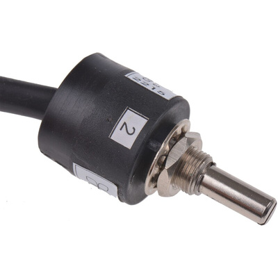 RS PRO 5kΩ Rotary Potentiometer 1-Gang Panel Mount