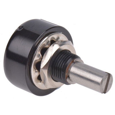 RS PRO 1kΩ Rotary Potentiometer 1-Gang Bushing Mount