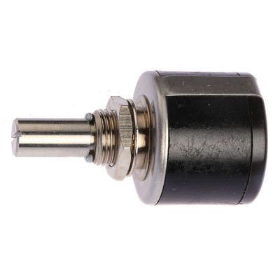 Vishay 1kΩ Rotary Potentiometer 10-Turns 1-Gang Bushing Mount, 534-1-1-102
