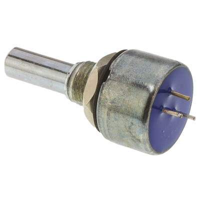 TE Connectivity 100Ω Rotary Potentiometer 1-Gang Panel Mount, 404802692032