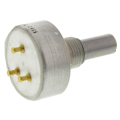Vishay 2kΩ Rotary Potentiometer 1-Gang Panel Mount, 157B202MX9001