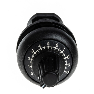 Eaton 10kΩ Rotary Potentiometer Front Mount, 232233 M22S-R10K
