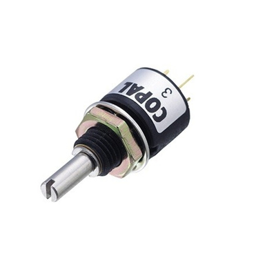 NIDEC COPAL ELECTRONICS GMBH Rotary Potentiometer 1-Gang, JC10-000-103N