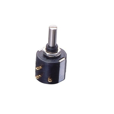 NIDEC COPAL ELECTRONICS GMBH Rotary Wirewound Potentiometer 10-Turns 1-Gang, M-22E10-050 1K