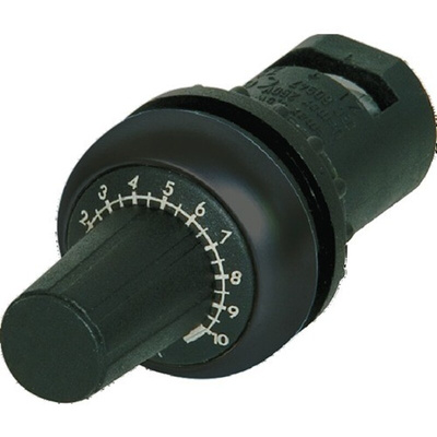 Eaton Rotary Potentiometer 1-Gang Panel Mount, 263372