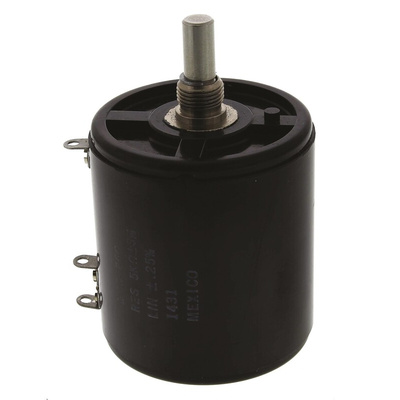 Vishay 5kΩ Rotary Potentiometer 10-Turns 1-Gang Panel Mount, 860B1502