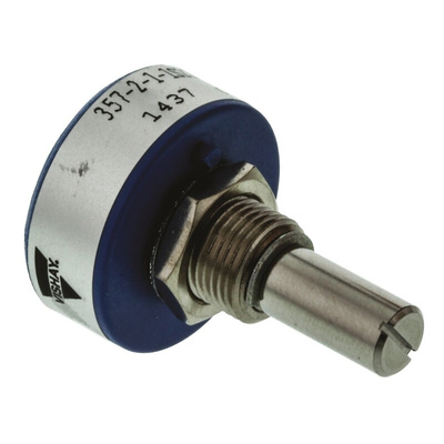 Vishay 20kΩ Rotary Potentiometer 1-Gang Panel Mount, 357B2203MAB251S22