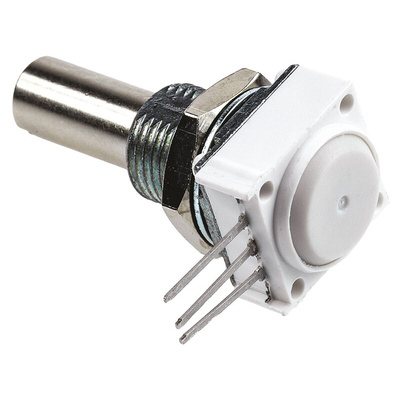 Vishay 250Ω Rotary Potentiometer 1-Gang, Panel Mount (Through Hole), 14910F0GJSX10251KA