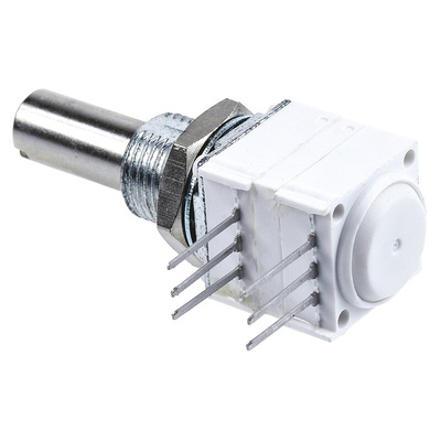 Vishay 5kΩ Rotary Potentiometer 2-Gang, Panel Mount (Through Hole), 14920F0GJSX13502KA