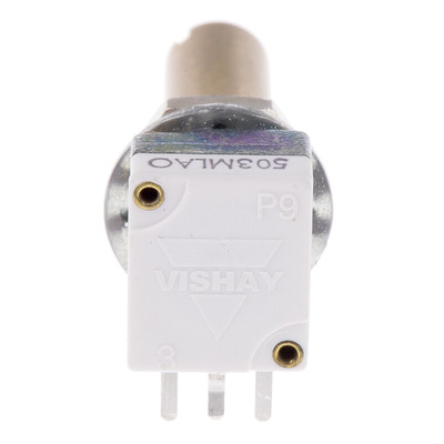 Vishay 50kΩ Rotary Potentiometer 1-Gang, Panel Mount (Through Hole), P9A1R100FISX1503ML