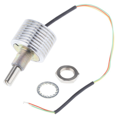 Vishay 10Ω Rotary Potentiometer 1-Gang Panel Mount, PE60L0FLW100MA