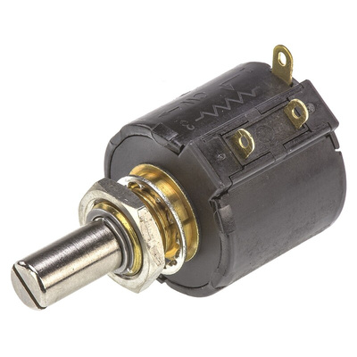 Bourns 2kΩ Rotary Potentiometer 10-Turns 1-Gang Panel Mount, 3549S-1AA-202A