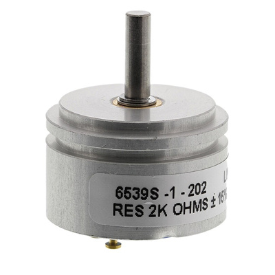 Bourns 2kΩ Rotary Potentiometer 1-Gang Servo Mount, 6539S-1-202