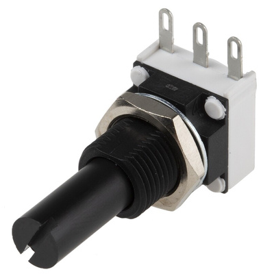 Vishay 10kΩ Rotary Potentiometer 1-Gang Panel Mount, P11P1F0GJSY00103KA