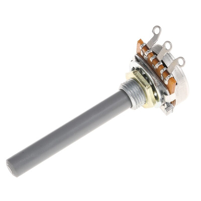 TE Connectivity 1kΩ Rotary Potentiometer 1-Gang Panel Mount, 23ESB102MMF50NF