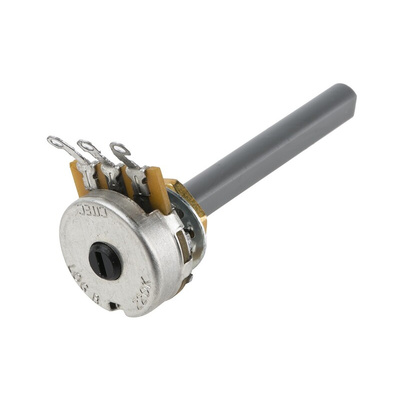 TE Connectivity 220kΩ Rotary Potentiometer 1-Gang Panel Mount, 23ESB224MMF50NF