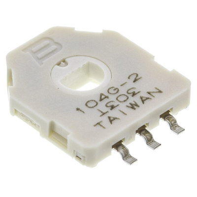 Bourns 100kΩ Potentiometer SMD, 3382G-2-104G