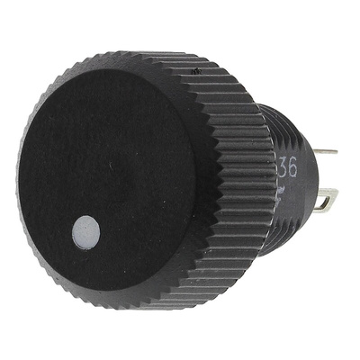 Vishay 220Ω Rotary Potentiometer 1-Gang Panel Mount, P16NP221MAB15