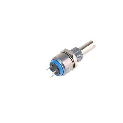 Vishay 10kΩ Rotary Potentiometer 1-Gang Panel Mount, P13LFL103MAB10