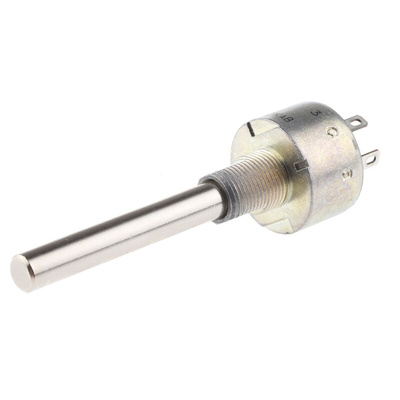 Vishay 100Ω Rotary Potentiometer 1-Gang Panel Mount, PE30L0FR101KAB