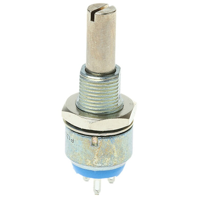 Vishay 100kΩ Rotary Potentiometer 1-Gang Panel Mount, P13LFL104MLB10