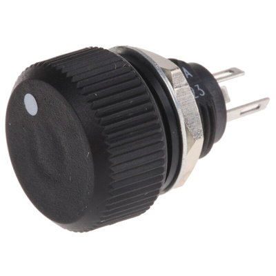 Vishay 100Ω Rotary Potentiometer 1-Gang Panel Mount, P16NP101MAB15